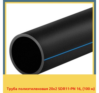 Труба полиэтиленовая 20x2 SDR11-PN 16, (100м)